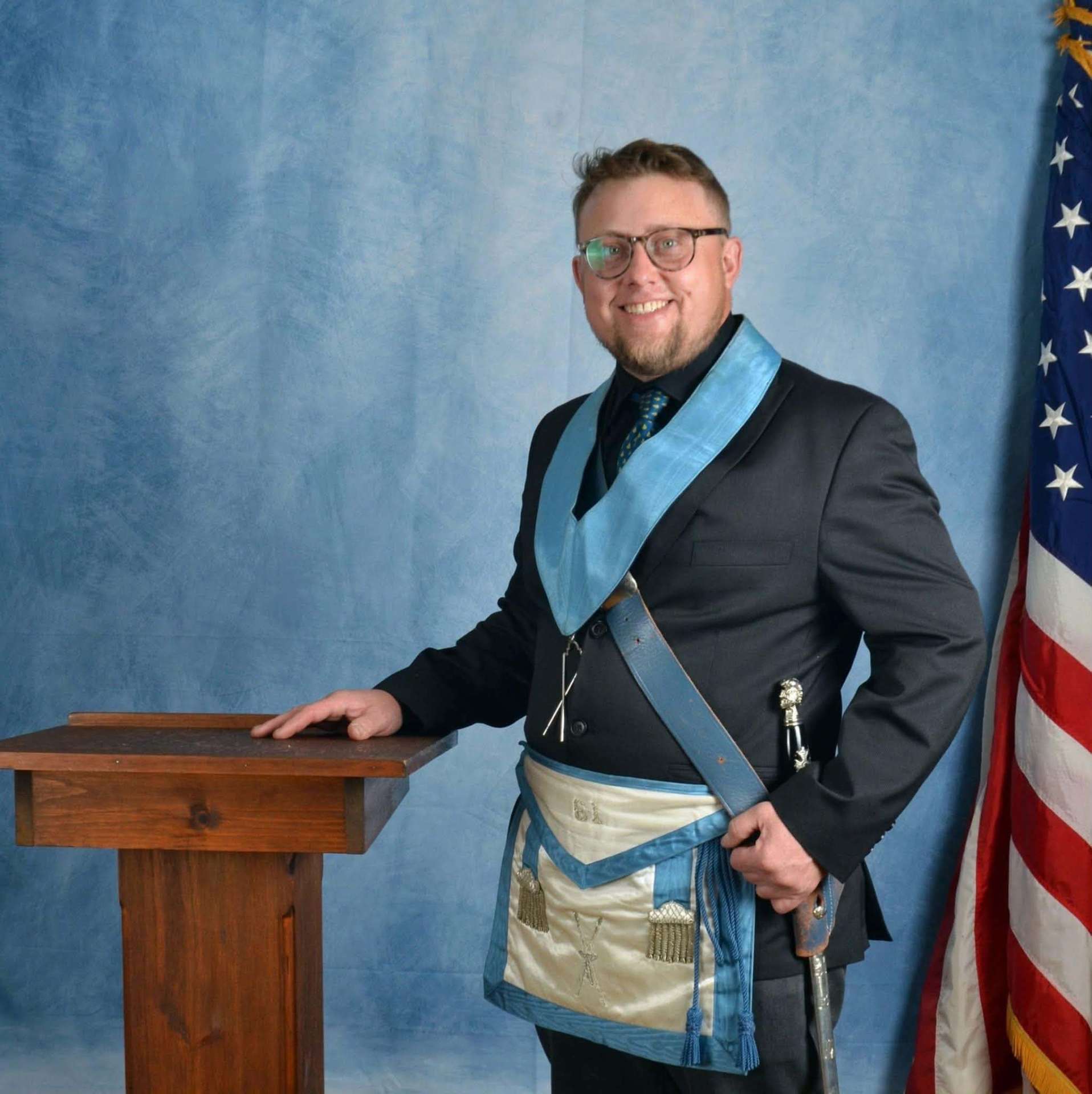Portrait of JD Ashford, Trustee