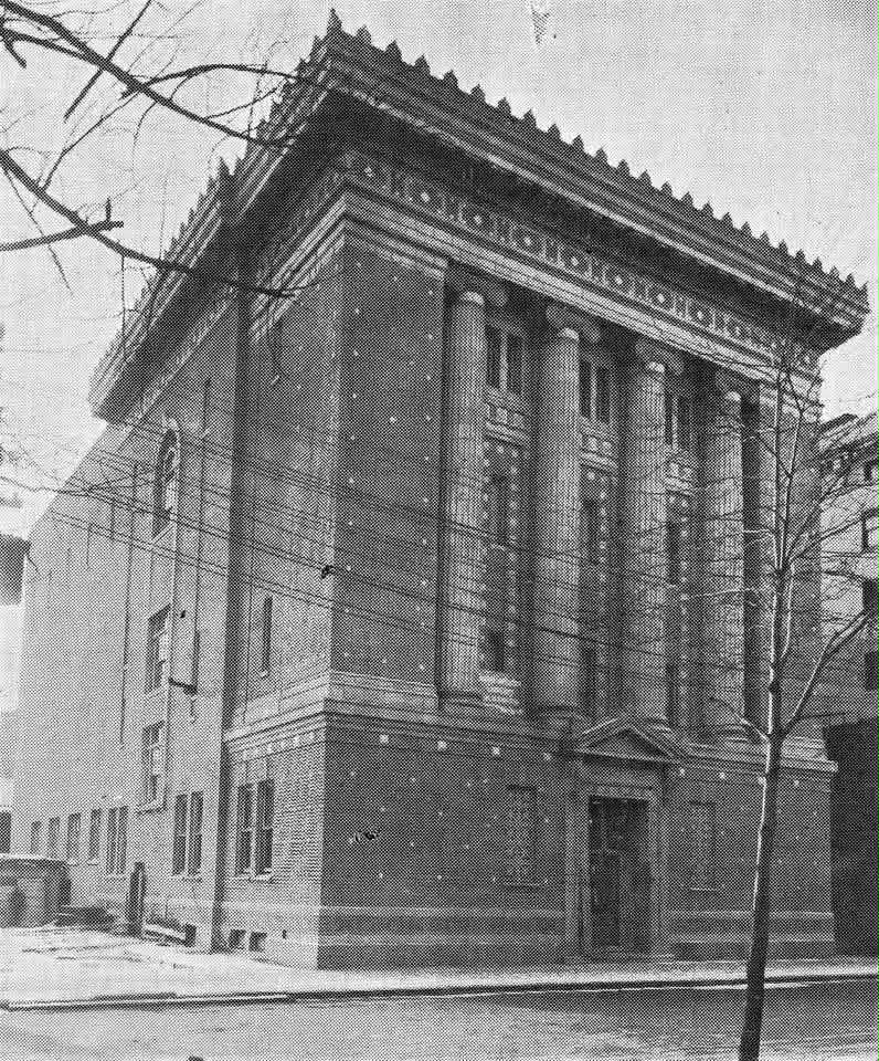 Historic exterior of the Wilkes-Barre Masonic Temple building